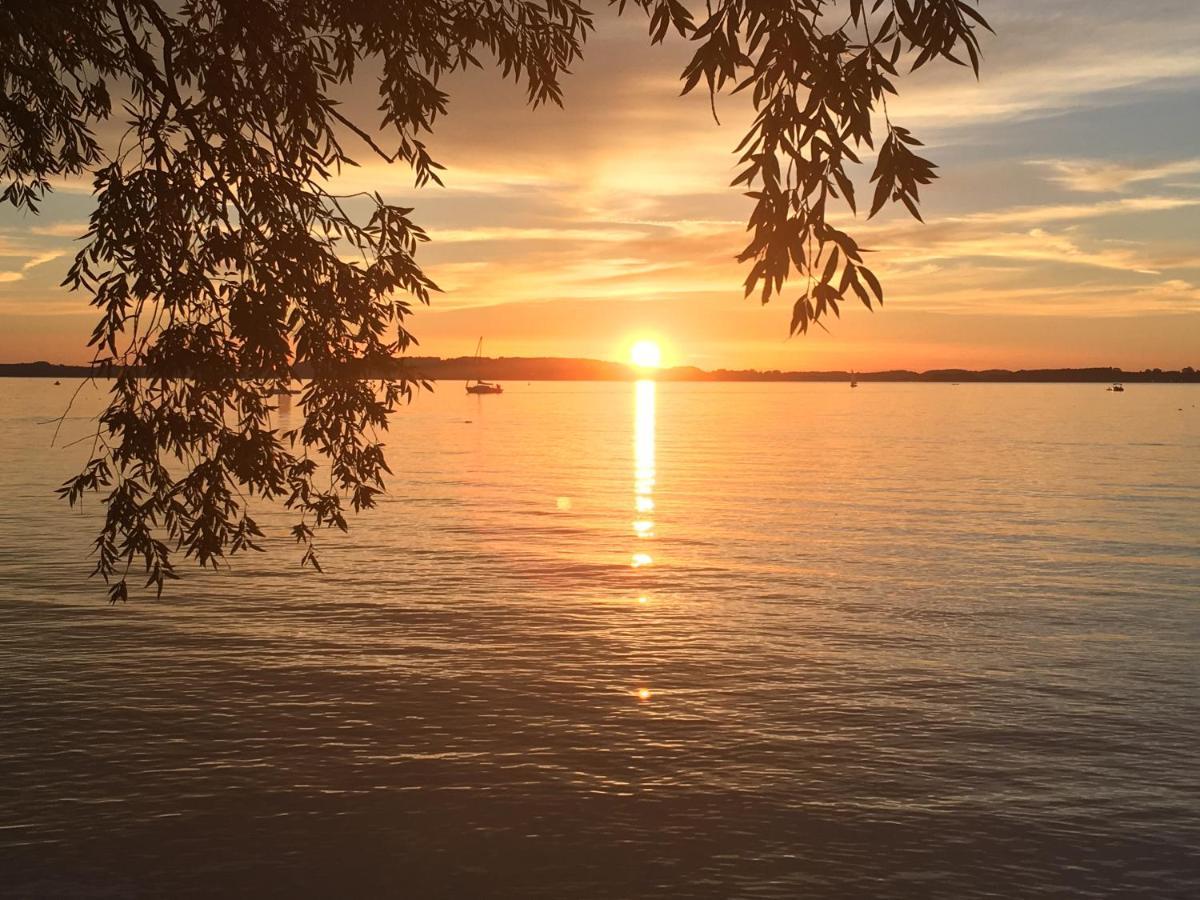 Ferienwohnung Am Chiemsee Übersee Buitenkant foto